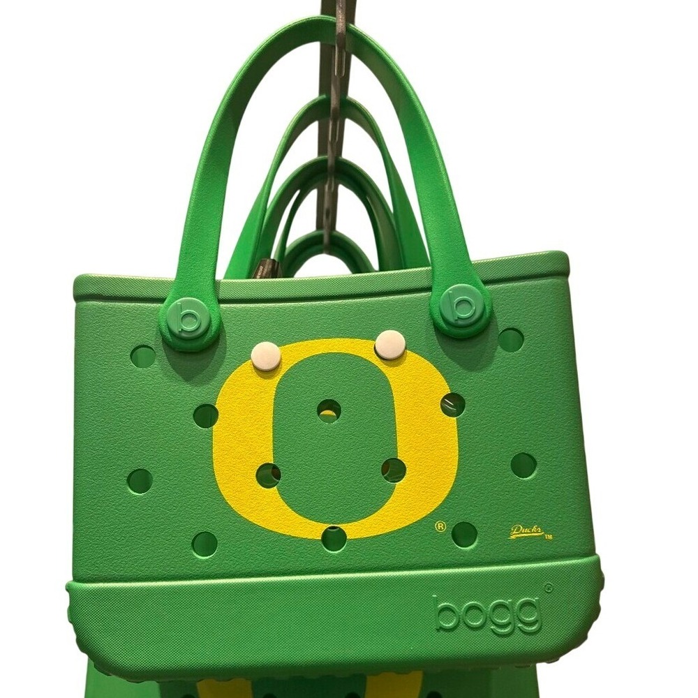 11" Bogg Bag Bitty Bogg Oregon Ducks Green and yellow college Football